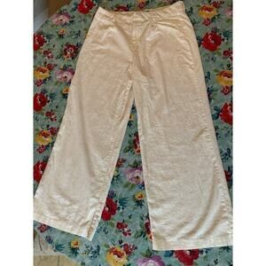 Sound Style‎ wideleg linen blend pants size 14